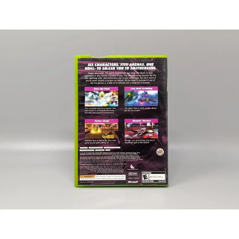 Big Bumpin Microsoft Xbox 2006 Burger King Promo Game Tested